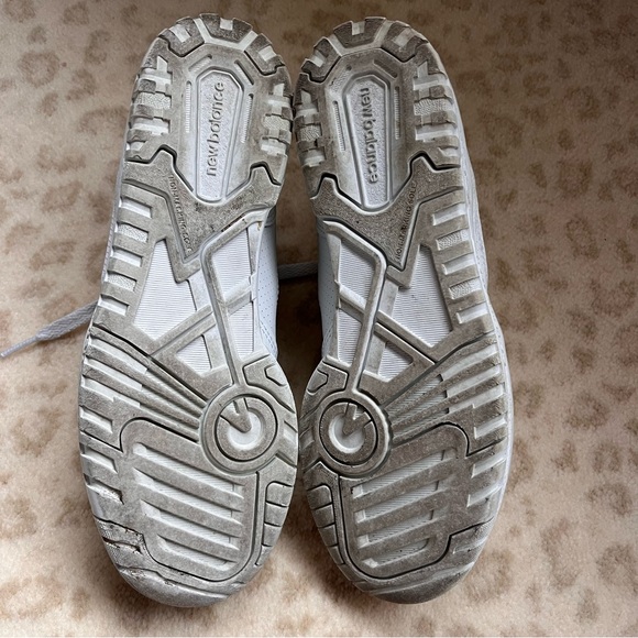 New Balance white 550 sneakers - Picture 9 of 12